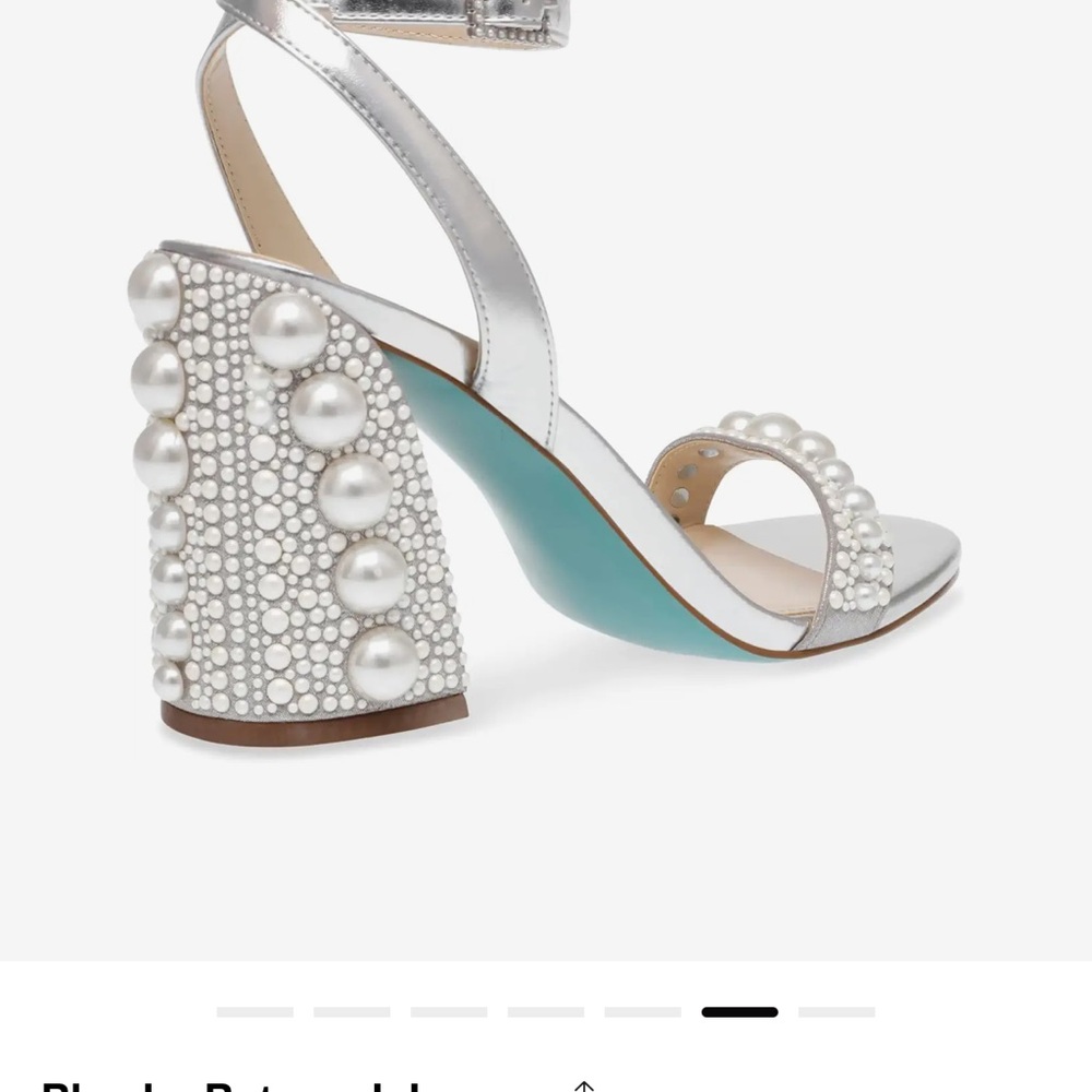 Betsey Johnson heels 7.5 - Picture 3 of 11